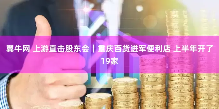 翼牛网 上游直击股东会｜重庆百货进军便利店 上半年开了19家